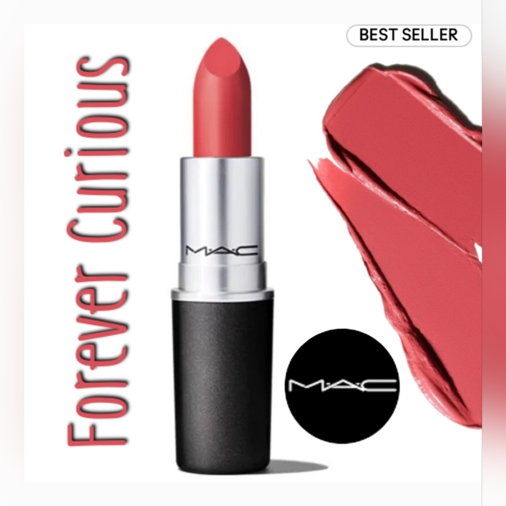 MAC Cosmetics Forever Curious Matte Lipstick Brand New in Box Authentic - Picture 2 of 9
